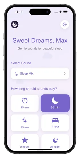 Dozy App Screenshot Light Mode